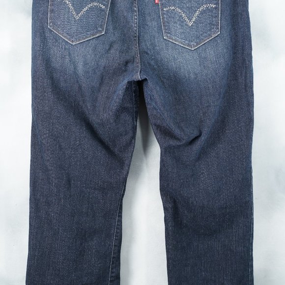 Levis Strauss 512 Bootcut Men's Vintage Denim Jeans Pants Trousers | Size 35x32 - Picture 9 of 13